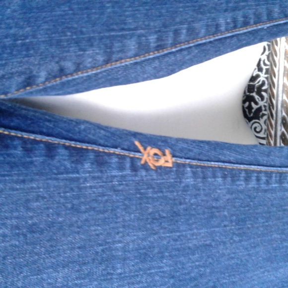 Women's denim jeans brand is Fox size 3 big Bell great condition - Picture 3 of 13